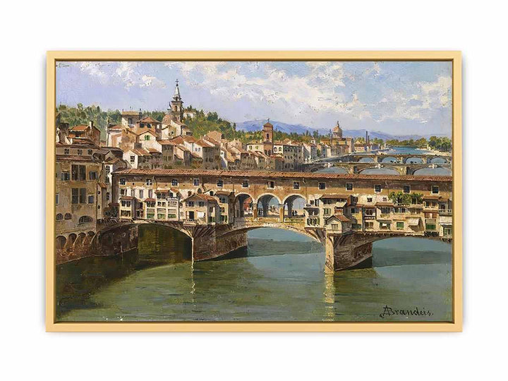 Ponte Vecchio, Florence Streched canvas