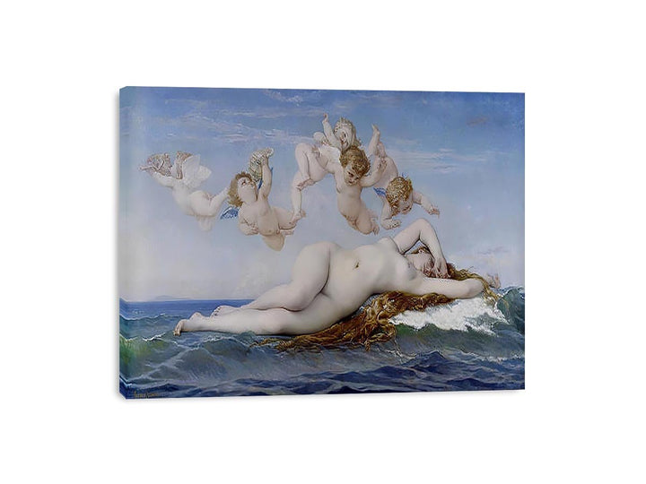 The Birth of Venus 1863 Canvas Print