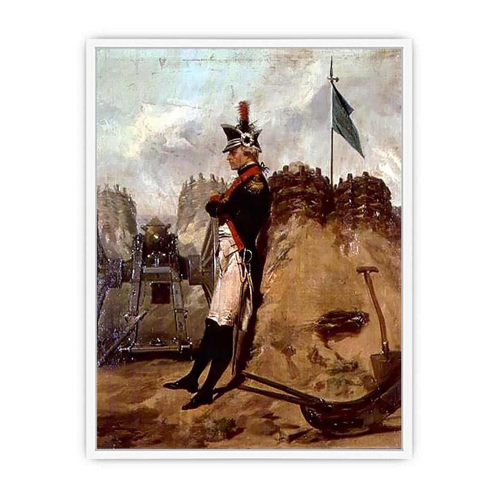 Alexander Hamilton (1757-1804) in the Uniform of the New York Artillery Framed Print