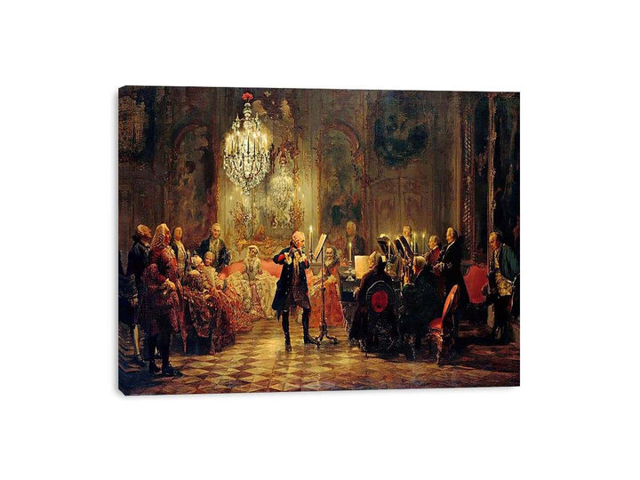 The Flute Concert Canvas Print