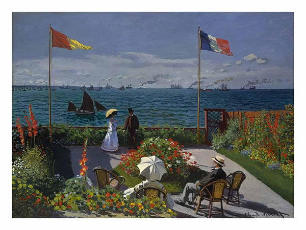 Terrace at the Seaside, Sainte-Adresse
