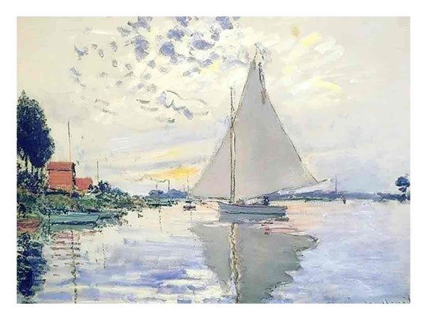 Sailboat At Le Petit Gennevilliers
