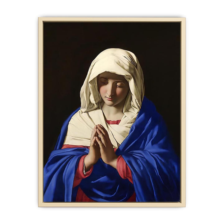 The Virgin in Prayer 1640-50  Art Print