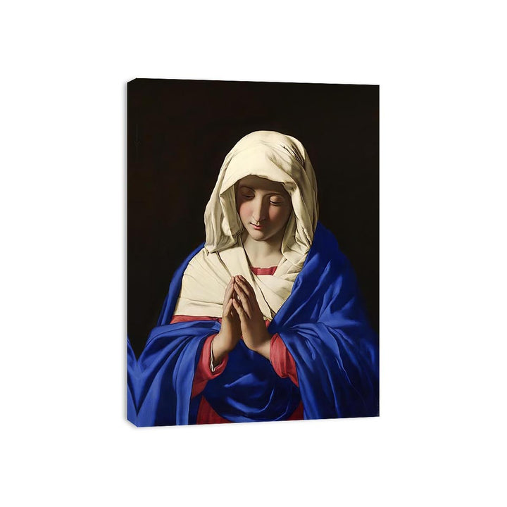 The Virgin in Prayer 1640-50 Canvas Print