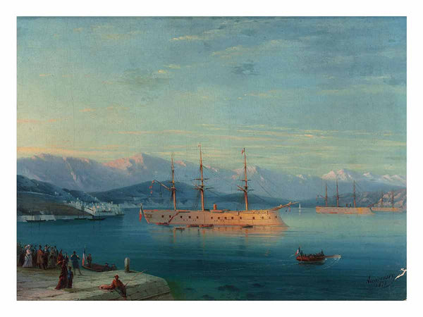 French Ships Departing the Black Sea