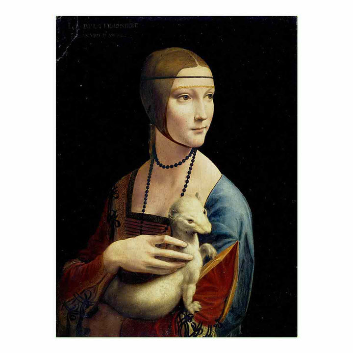 Portrait of Cecilia Gallerani (Lady with an Ermine) 1483-90
