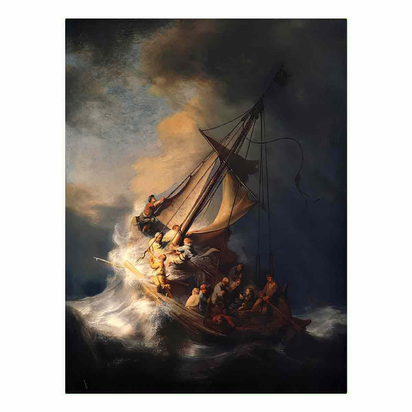 Christ In The Storm On The Sea Of Galilee
