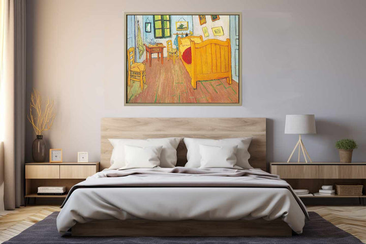 Vincents Bedroom By Van Gogh Art Print