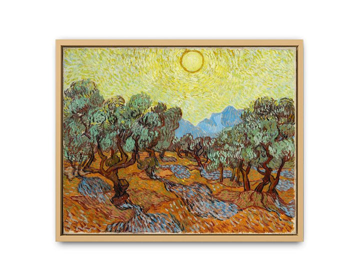 Olive tree By Van Gogh framed Print