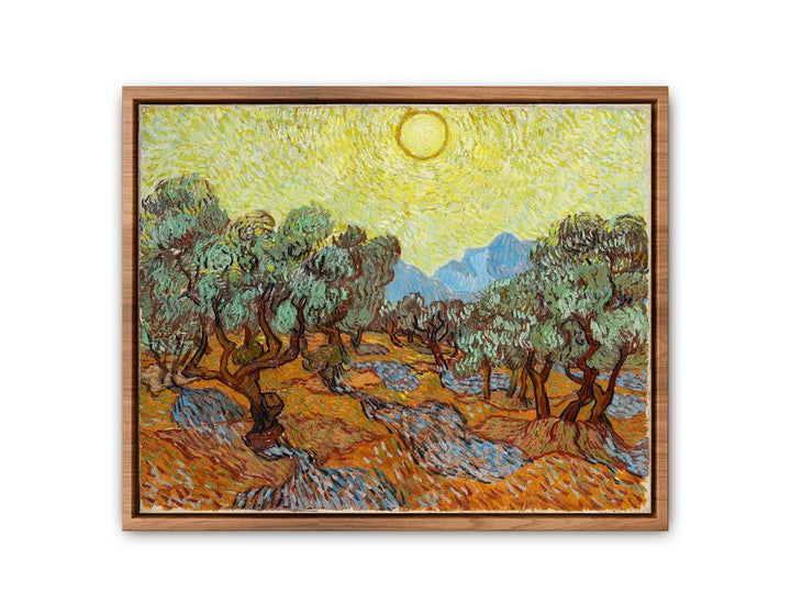 Olive tree By Van Gogh  Painting