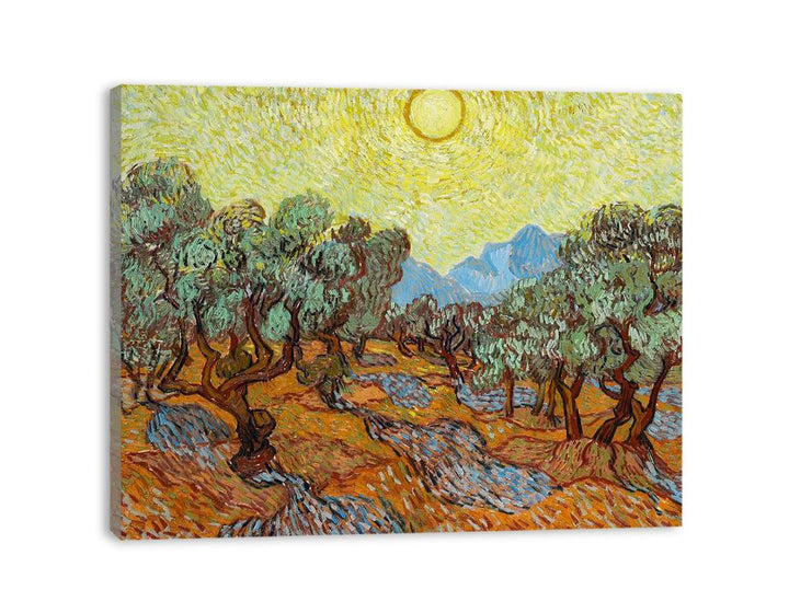 Olive tree By Van Gogh  canvas Print