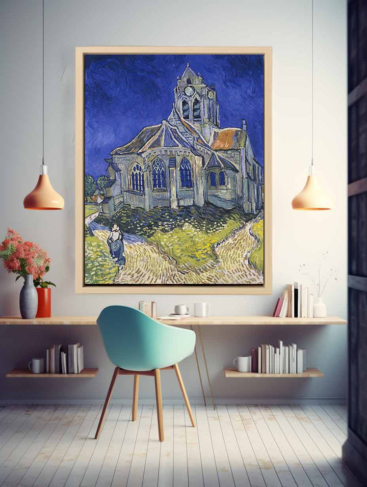 The Church At Auvers By Van Gogh Art Print