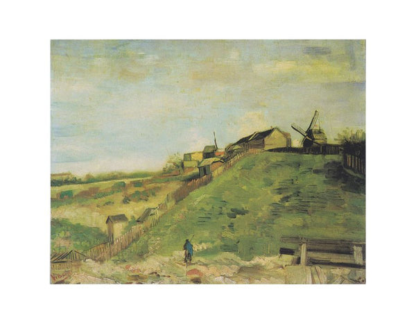 The Hill Of Montmartre By Van Gogh