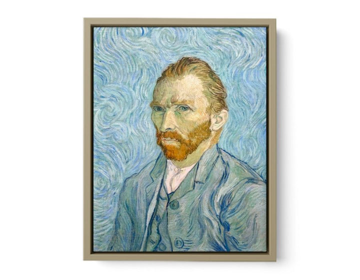 Self Portrait Painting of  Van Gogh framed Print