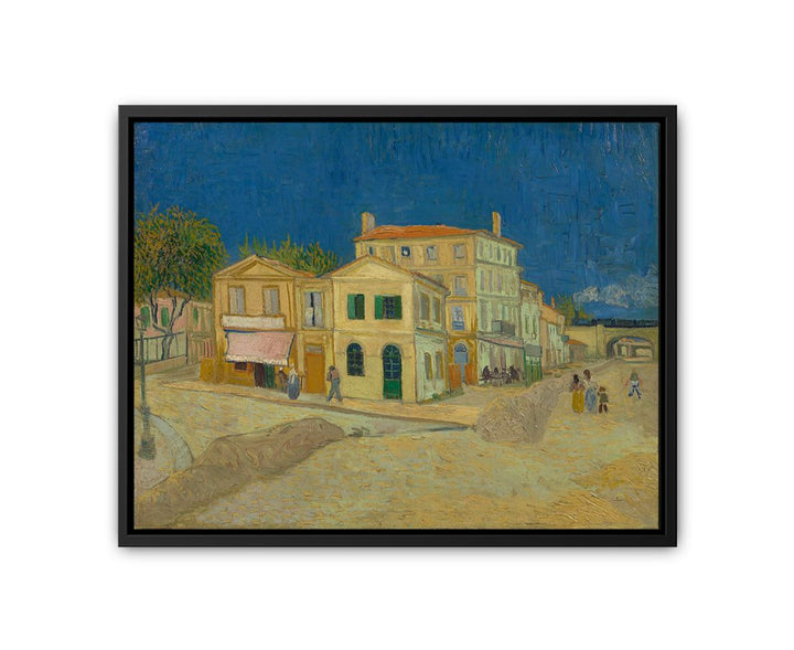 The Yellow House By Van Gogh  canvas Print