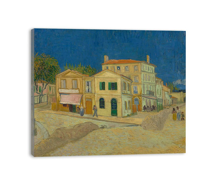 The Yellow House By Van Gogh  canvas Print