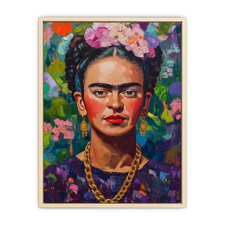 Frida Kahlo Portrait  Art Print