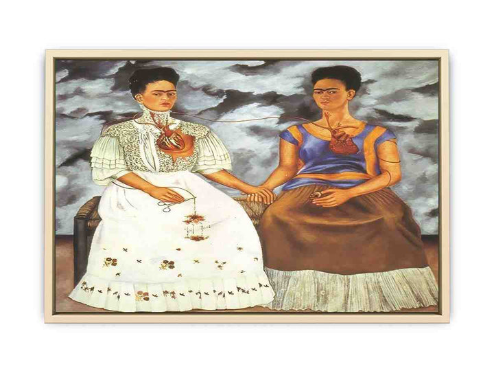 The Two Fridas  Art Print