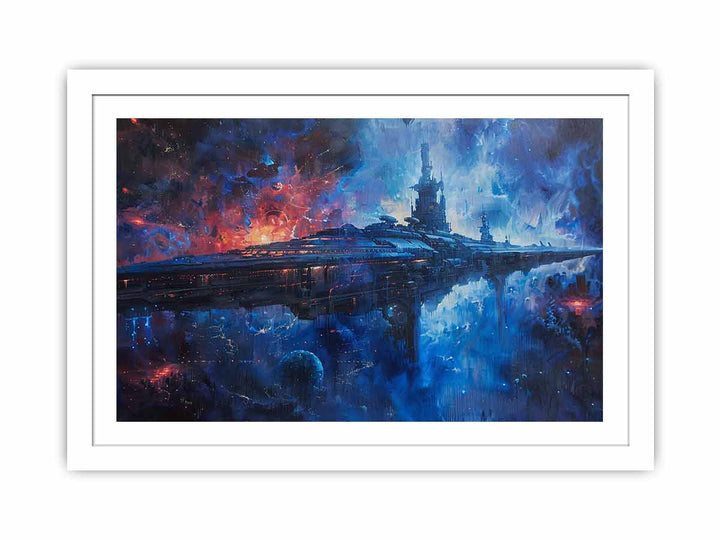 Sci-fi 2 framed Print