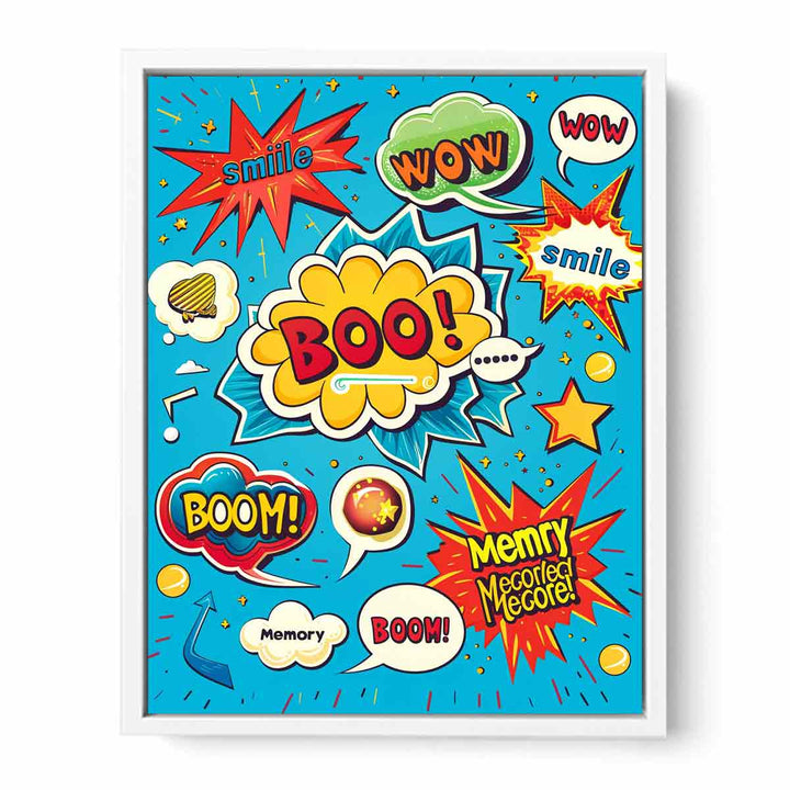 Boom Graphics Pop Art Painting