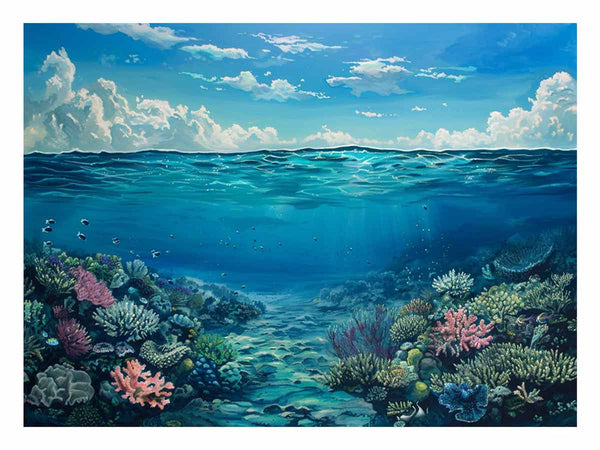 Coral Reef Art Print