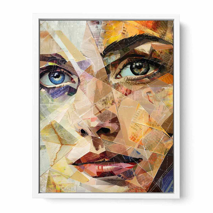 Portrait Patchwork Painting