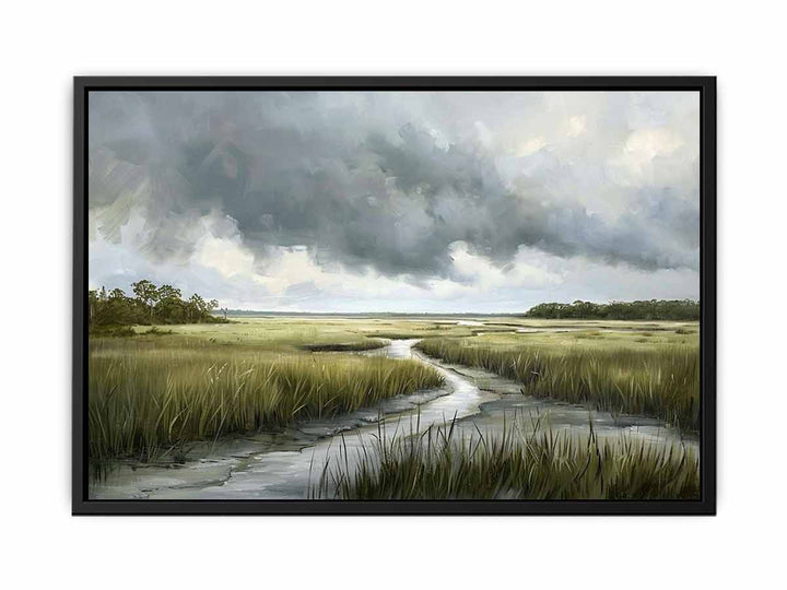 Coastal Lowlands In South Carolina canvas Print