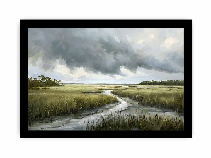 Coastal Lowlands In South Carolina framed Print