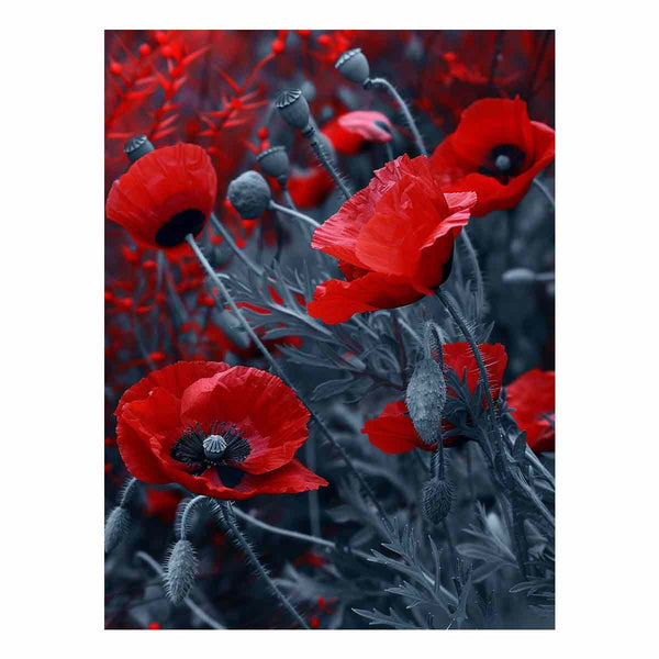 Red  Poppies Art Print