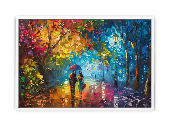 Romantic Walk Painting