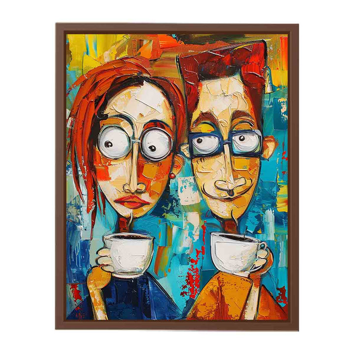 Coffee Talk Painting