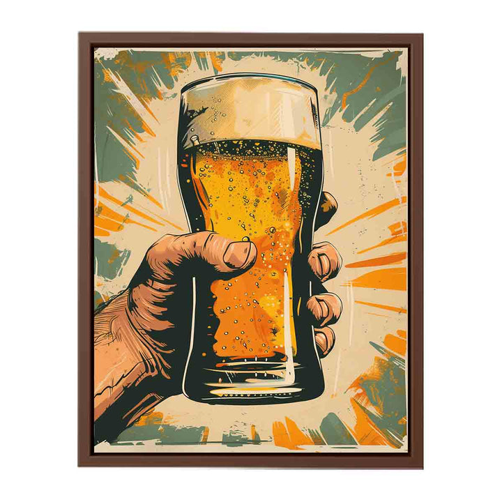 Beer Art Print Painting