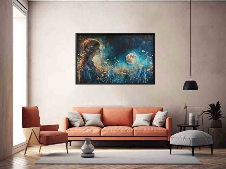 Beautiful Moon  Art Print