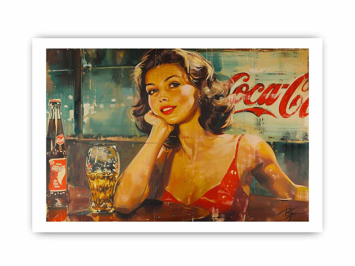 Coca Cola Art-2 framed Print