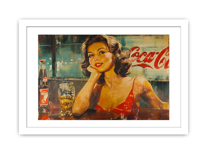 Coca Cola Art-2 framed Print