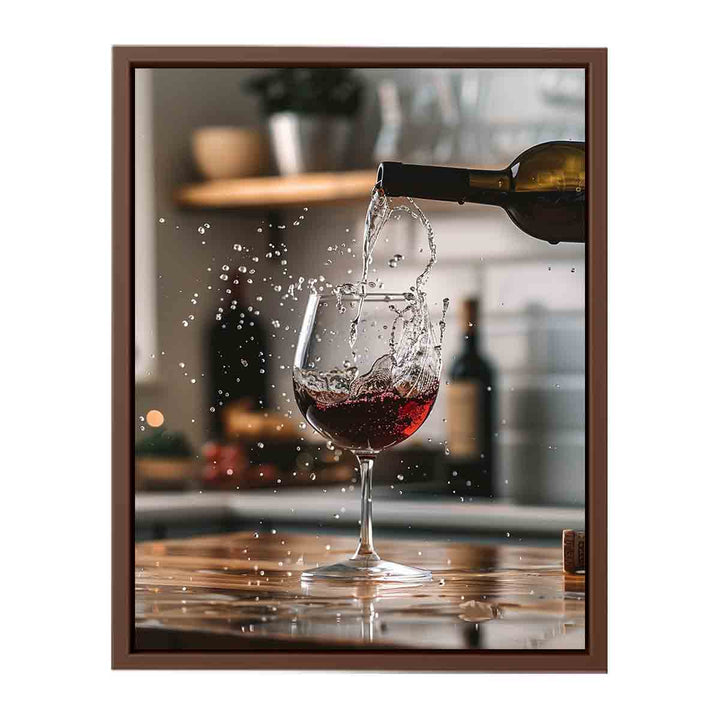 Red Wine  Art Print Painting