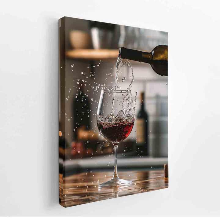 Red Wine  Art Print canvas Print