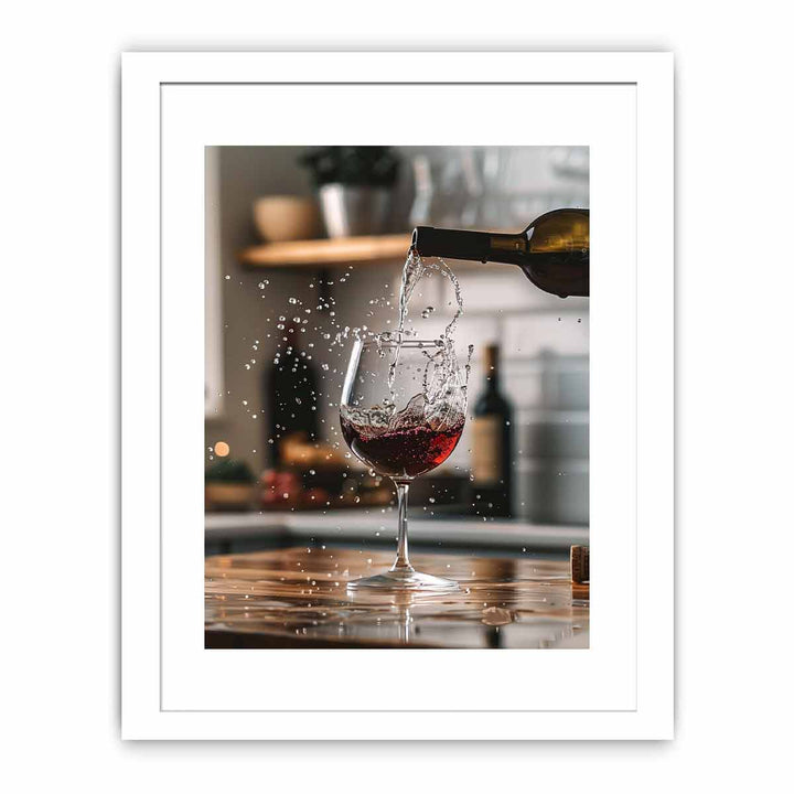 Red Wine  Art Print framed Print