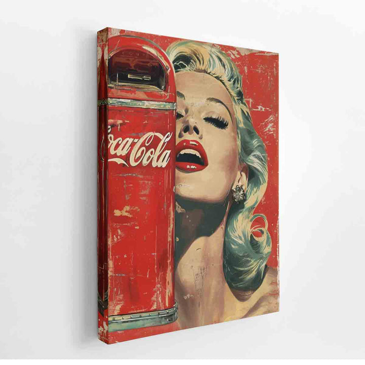 Coke  Painting canvas Print