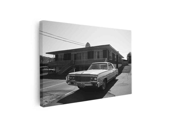 Country Motel Art canvas Print