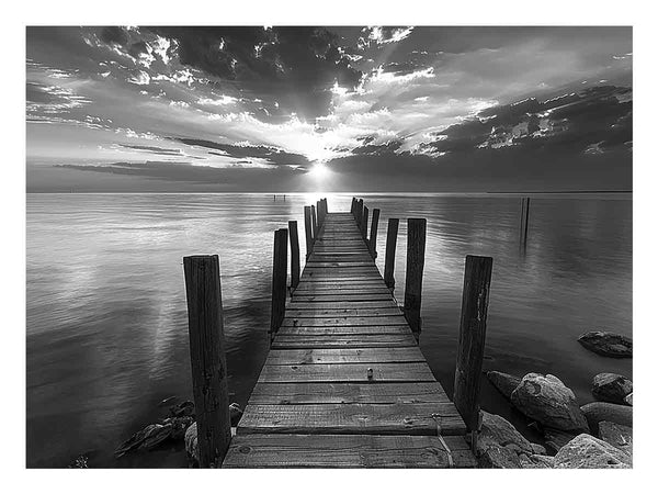 Jetty Frame print Art Print