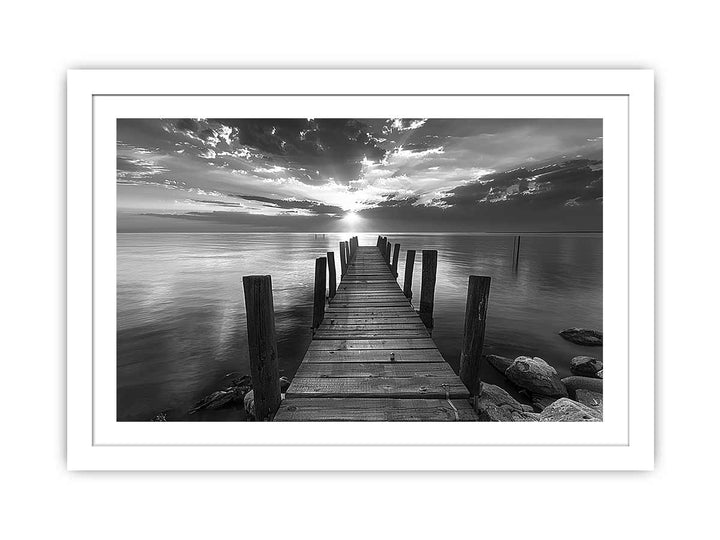 Jetty Frame print framed Print