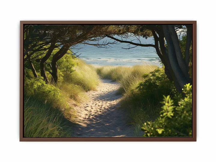 Beach Path Painting