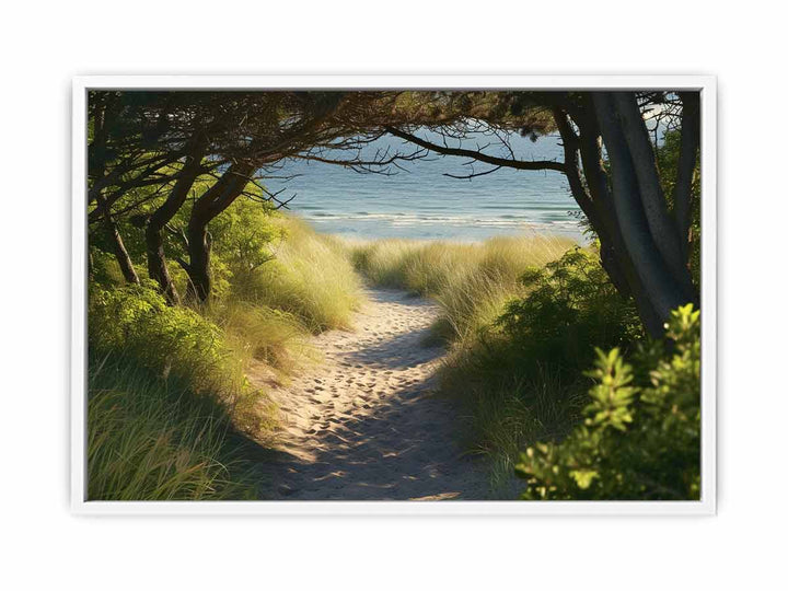 Beach Path Painting