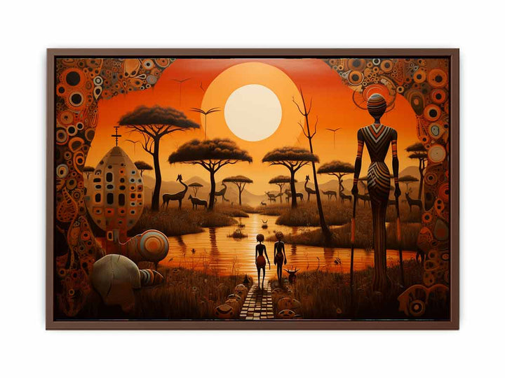 Africa Art print Painting