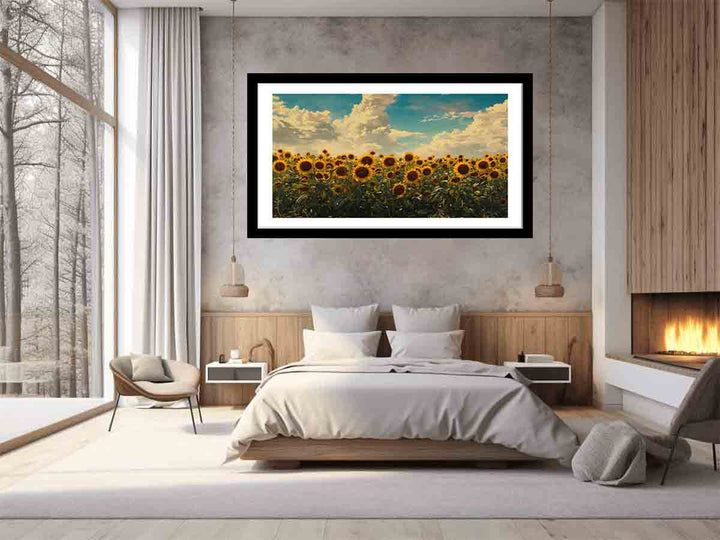 Summar Sunflower Art Print