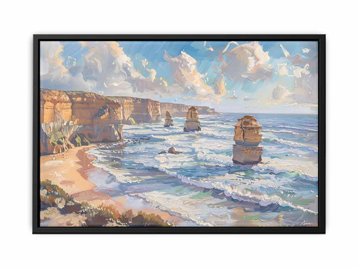 12 Apostles Melbourne Art canvas Print