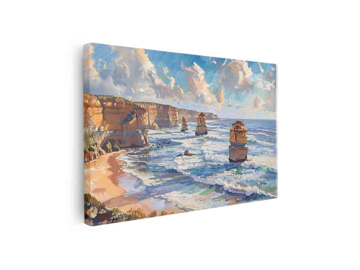 12 Apostles Melbourne Art canvas Print