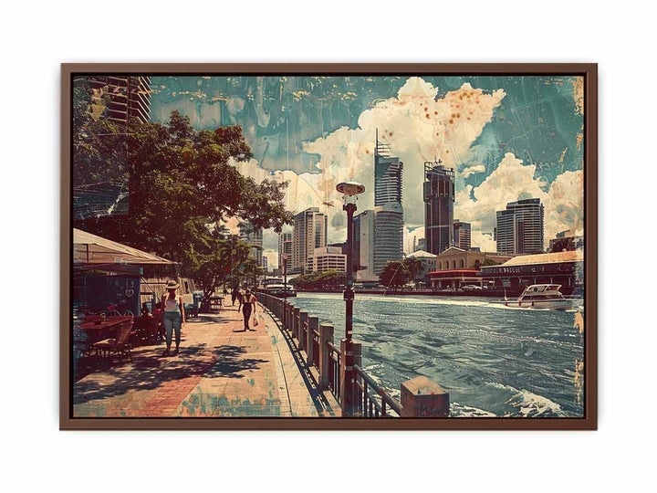 Brisbane City  Art Painting