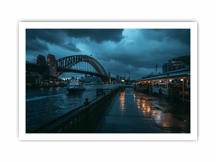 Sydney Harbour Bridge Art framed Print